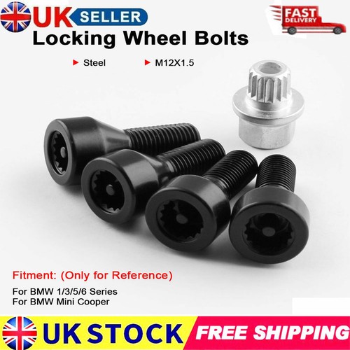 Locking wheel nuts - bolts, set