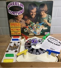 1970’s Vintage Board Game Wheel Of Fortune Palitoy Parker Games In Working Order