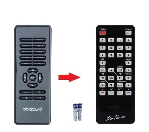 Replacement dedicated remote - dedicated,