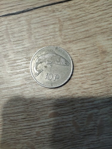 1969 irish large 10p - irish, ten
