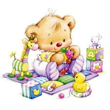 TEDDY BEAR (9) CROSS STITCH