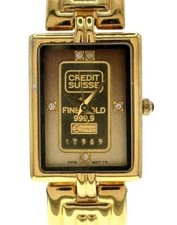 Elgin Quartz 24K Gold Ingot 1g