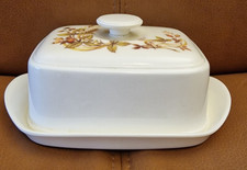 Vintage melamine butterdish