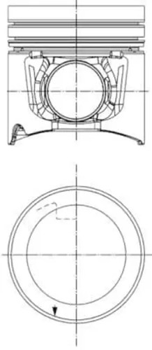 Engine piston 40264600