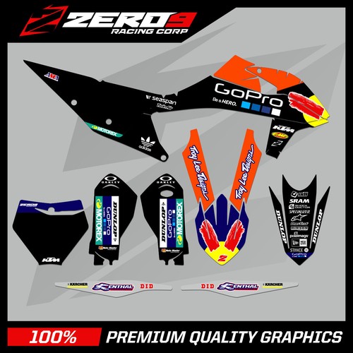 Ktm motocross graphics kit - ktm,