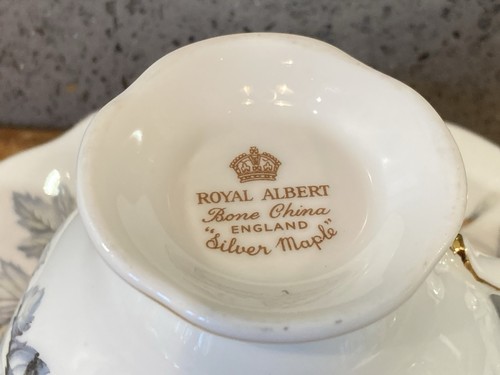 Royal albert silver maple bone - albert,