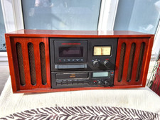 RETRO STYLE MUSICAL CENTRE - CD RADIO CASSETTE PLAYER