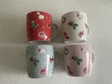 Cath Kidston Mugs, Set Of 4