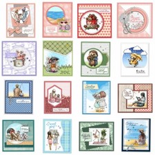 Cute Animals Mouse Squirrel Metal Cutting Dies Stamp Set DIY Scrapbooking Craft