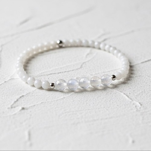Moonstone bracelet - moonstone,