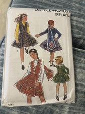 NEW UNCUT Irish dance dress