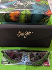 Maui Jim Kahuna MJ-162-02 Tortoiseshell Gunmetal Sunglasses Made In Japan