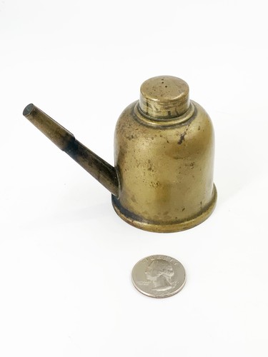 Unusual antique brass - brass, tea