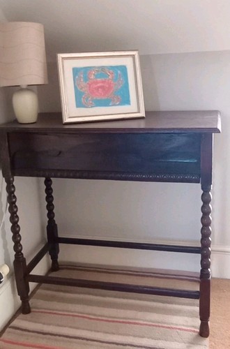 Antique carved console hall - antique,