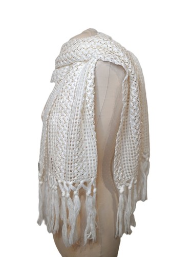 Vintage cream gold - cream, crochet