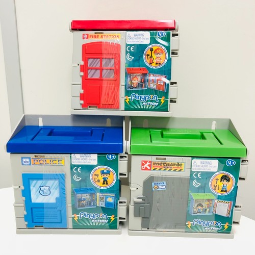 Pinypon playsets with - 3,