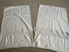 Pair Of Antique Pillowcases
