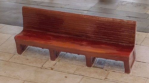 Td62 long benches printed - benches, o