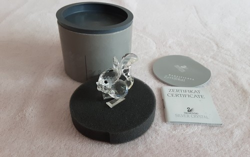 Swarovski crystal squirrel - swarovski,