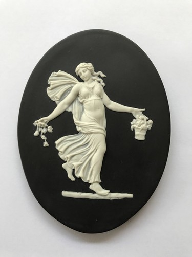 Wedgwood black jasperware - black,
