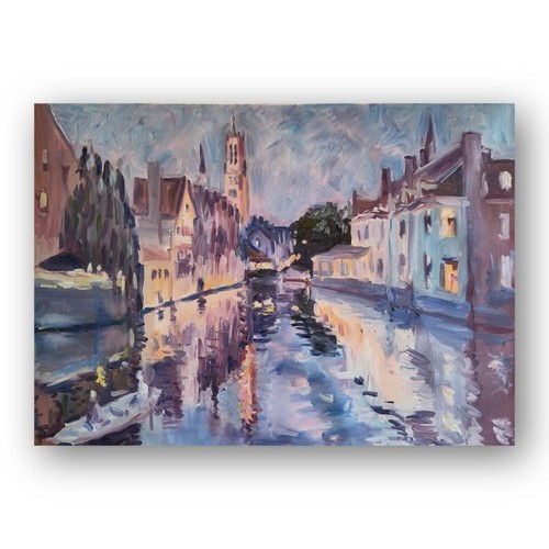 Original oil painting european - original,