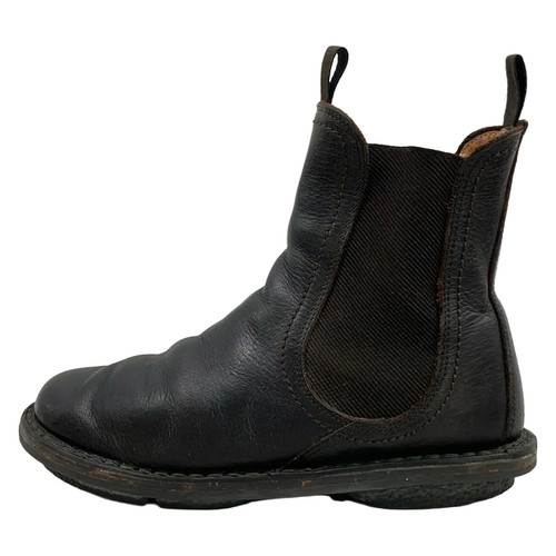 Trippen dark brown leather - brown,