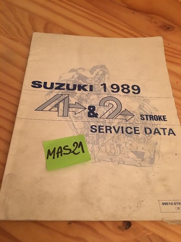 Suzuki 1989 service manual - suzuki,