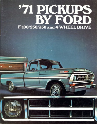 Pickups ford 1971 - pickups, by