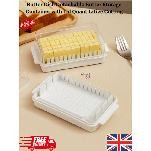 Butter dish detachable - butter,