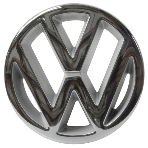 Chrome grille badge - chrome, vw