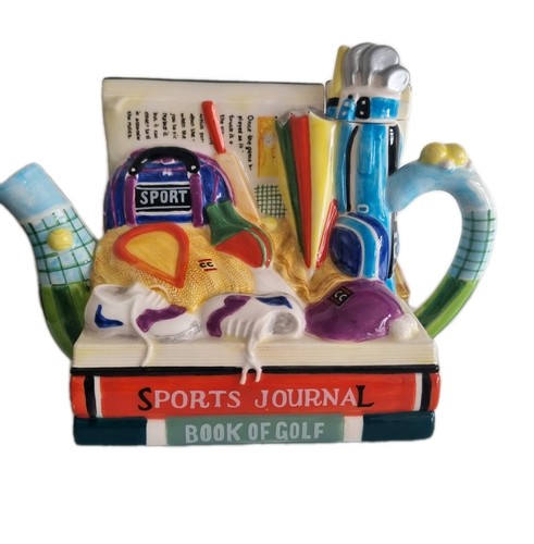 Novelty golfers teapot golf - golfers,