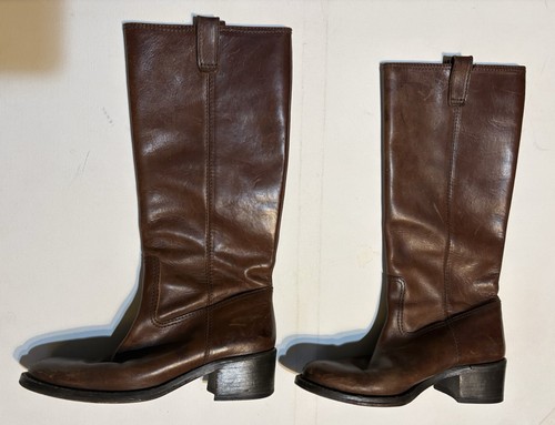 Vintage 90s crew tall brown - vintage,