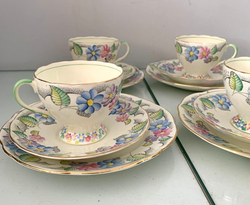 Foley bone china - bundle, 4