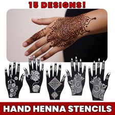 Henna Stencils Hand Mehndi Art