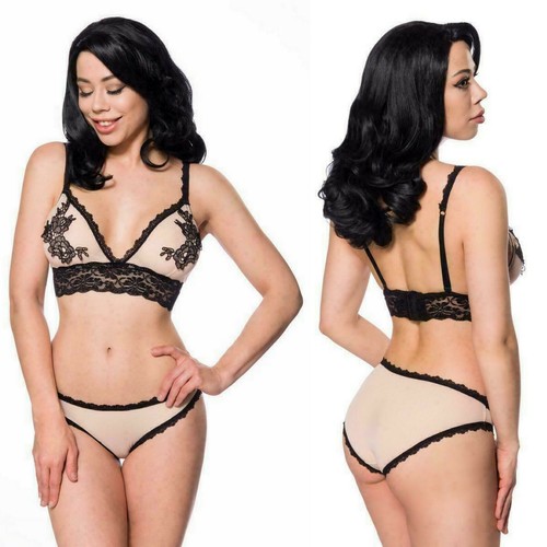 Womens lace mesh lingerie - womens,