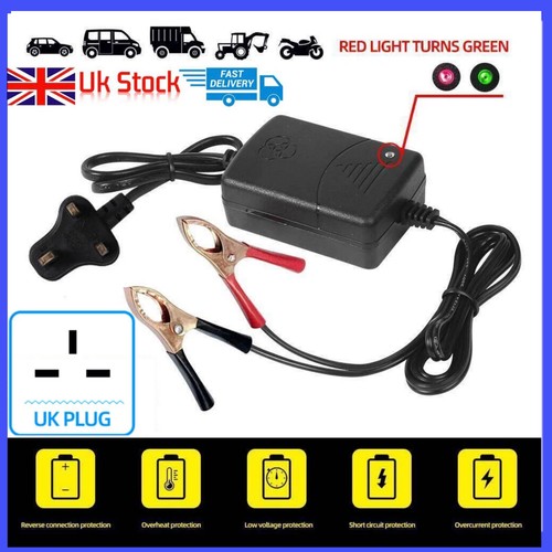 Car battery charger volt - charger, 12