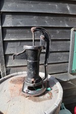 Cast Iron Water feature pitcher pump