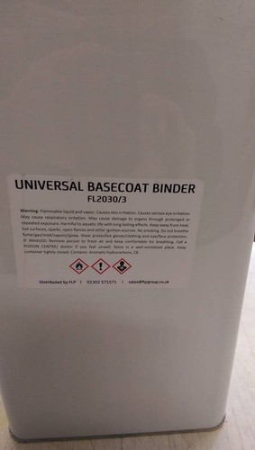 Basecoat binder intercoat - basecoat, binder/intercoat