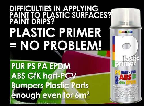 Decocolor plastic primer - plastic,