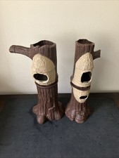 Vintage Star Wars Ewok Village large Trees Kenner