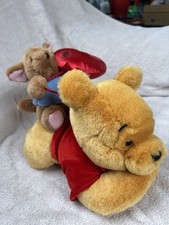 Winnie The Poo With Little Roo Plush, With Flashing Heart ❤️ Disney
