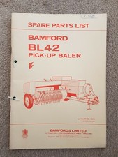 BAMFORD BL42 BALER PARTS