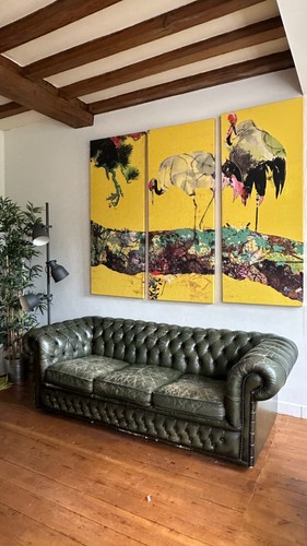 Vintage green leather - vintage,