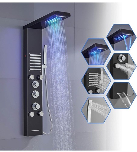 Rovogo black thermostatic - black,