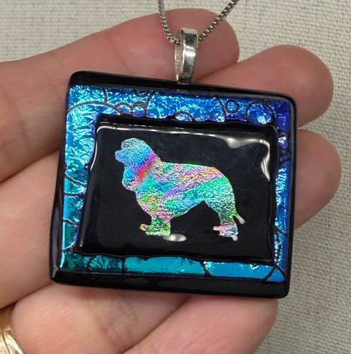 Vintage handmade dichroic - vintage,