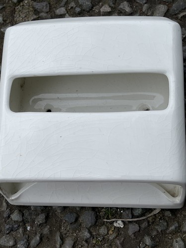 Vintage ceramic toilet paper - vintage,