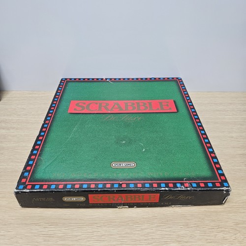 Scrabble luxe spear games - scrabble,