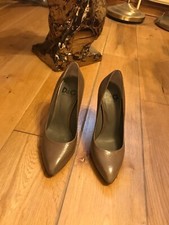 Exclusive taupe real leather