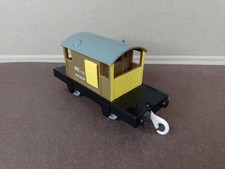 Brown And Yellow Brake Van