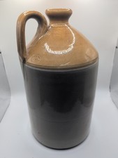Large Antique Stoneware Flagon